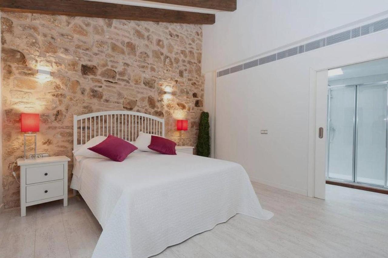 Villa Casa Sa Pedra, En El Centro Historico De Alcudia Esterno foto