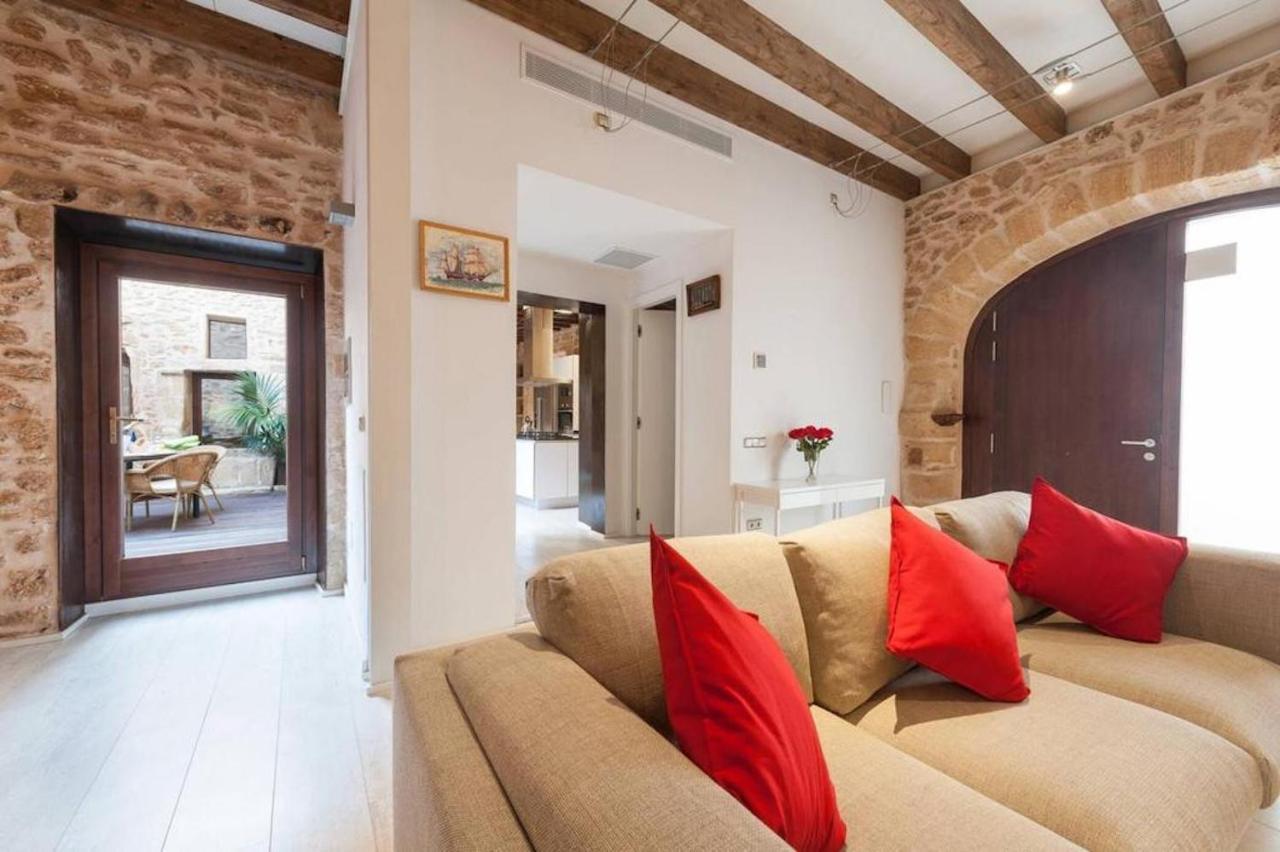 Villa Casa Sa Pedra, En El Centro Historico De Alcudia Esterno foto
